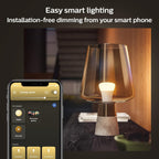 White A60 Smart LED Light Bulb [E27 Edison Screw] for Home Indoor Lighting with Amazon Echo and Alexa