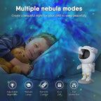 Dienmern Astronauts Starry Sky Projector, LED Galaxy Projector with Remote Control Galaxy Light Projector Adults Bedroom Room Decoration, Gifts for Kids & Adults