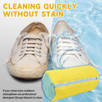 Shoe Washing Machine Bag, 1Pcs Yellow Reusable Laundry Shoe Bag Shoe Cleaning Bag, Shoe Wash Durable Bag For Washing Machine With Premium Zipper, Laundry Shoes Bag for Delicates Trainers Socks Bras.