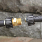 Sarini High Pressure Cleaner Adapter Brass Hose Connector Adapter M22 15mm Male to M22 14mm Male