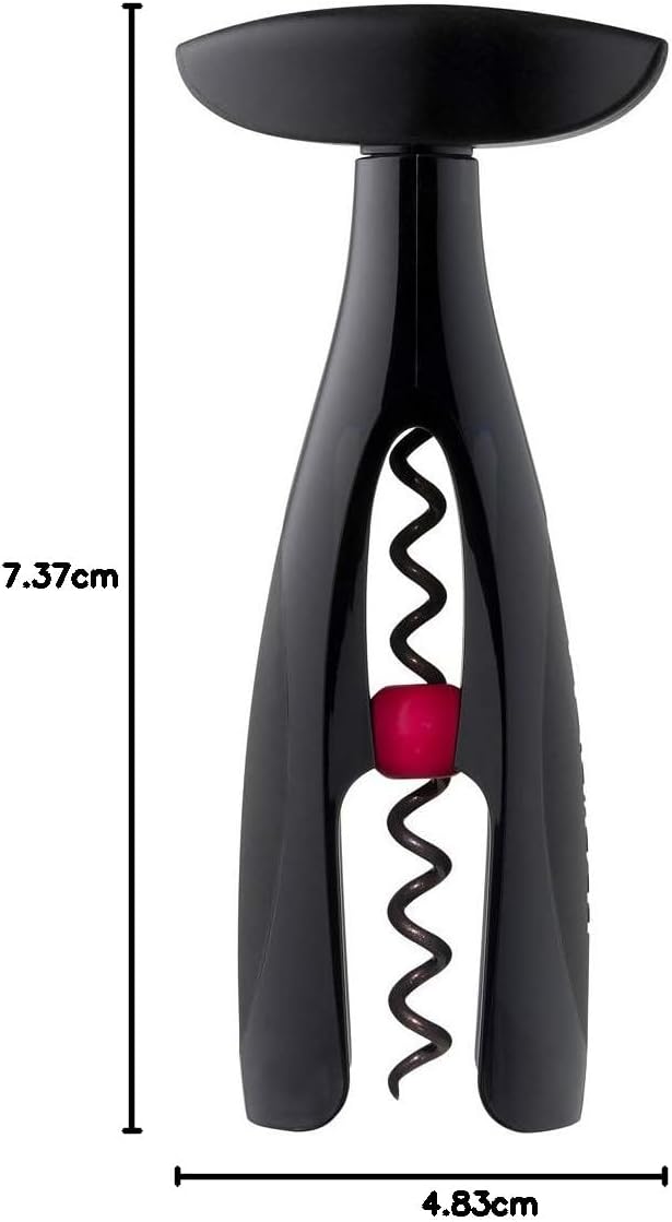 TM200L-31 Wine Accessories Table Model Corkscrew - Black