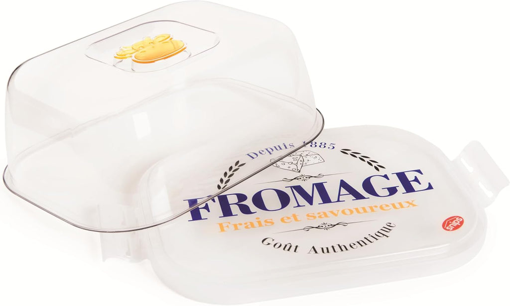 Cheese Container, Food Keeper, Food Container 3 LT, 7 x 20 x 11 cm, Made in Italy