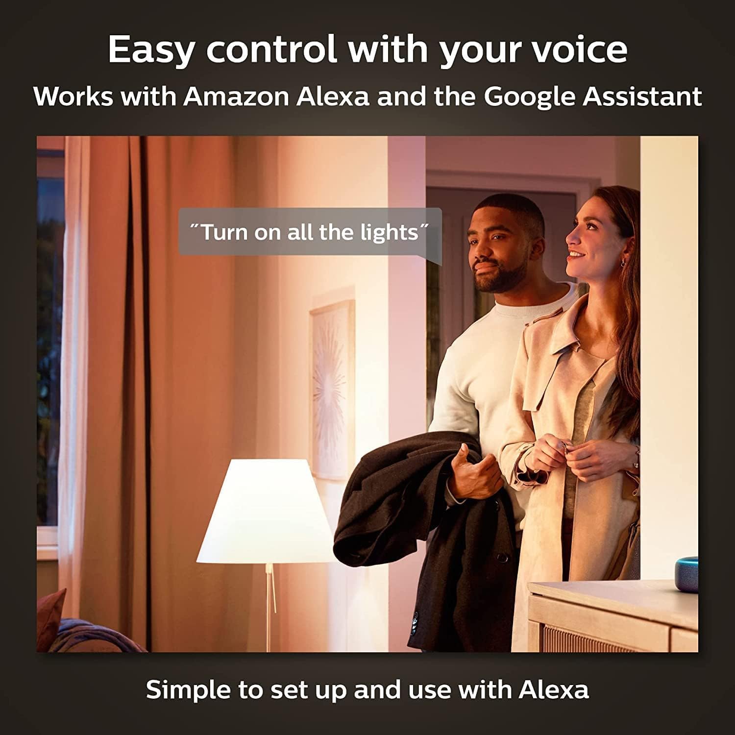 Single Smart Bulb LED 1 Pack Warm White [B22 Bayonet Cap] - 1600 Lumens (100W Equivalent) Works with Alexa, Google Assistant and Apple Homekit