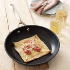 Toughened Non-Stick 20x4cm Frying Pan, Aluminium, 51112200010002, Black