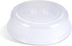 Microwave Plate Cover 27cm - BPA Free & Dishwasher Safe Microwave Cover For Food 27 x 27 x 6.5cm, Red