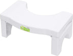 Folding Squatting Toilet Stool | 7 Inch Non-Slip Bathroom Step Stool | Anti Constipation Natural & Comfortable Squat Aid Stool