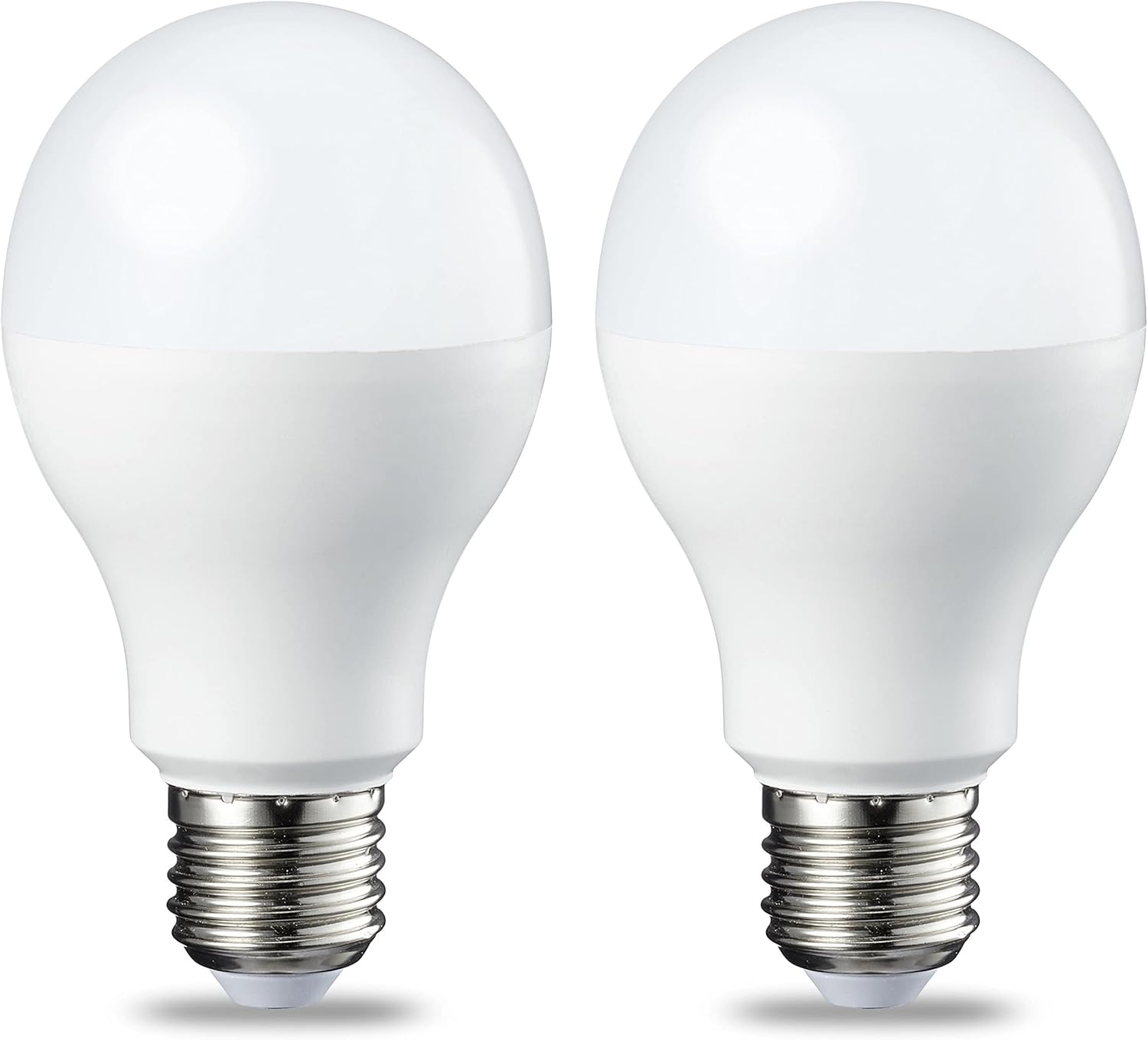 LED Bulbs, Edison Screw Thread E27, 13W (Equivalent to 100W Bulb), Cool White, not dimmable, Pack of 2 Main image