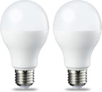 LED E27 Edison Screw Bulb, 13W (Equivalent to 100W), Warm White, Non Dimmable - Pack of 2 [Energy Class E]
