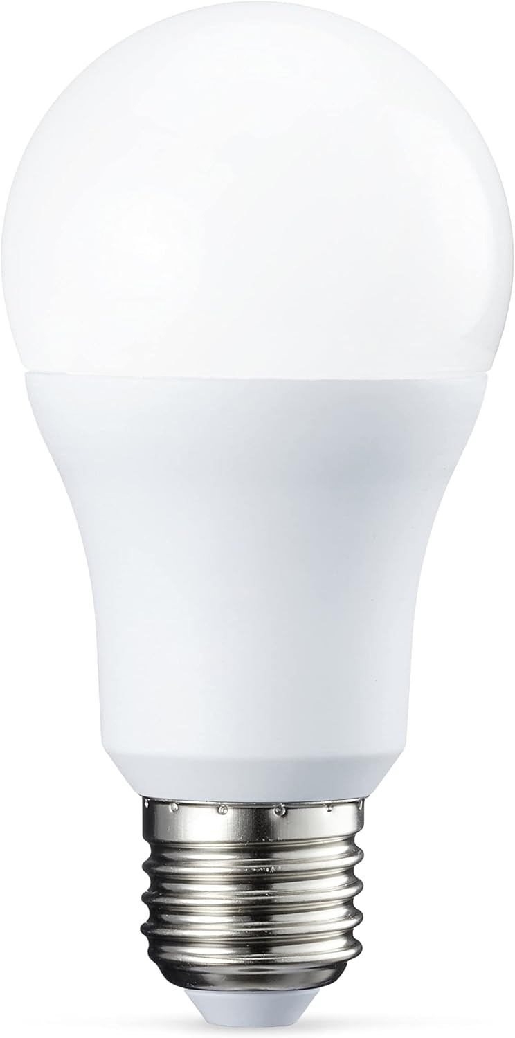LED E27 Edison Screw Bulb, 10W (Equivalent to 75W), Cool White, Non Dimmable - Pack of 2