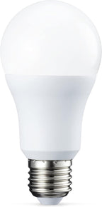 LED E27 Edison Screw Bulb, 10W (Equivalent to 75W), Cool White, Non Dimmable - Pack of 2