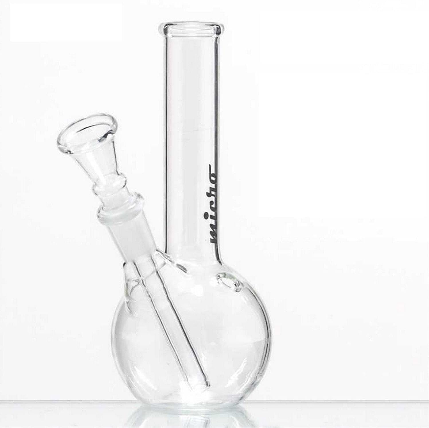 BOUNCER MICRO GLASS BONG - H:16CM - Ø:24MM - SOCKET:14.5MM Main image