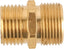 Sarini High Pressure Cleaner Adapter Brass Hose Connector Adapter M22 15mm Male to M22 14mm Male