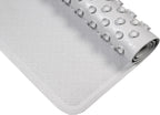 Rubagrip Bath Mat Non Slip Anti Mould for Inside Bath - Slip Resistant with Secure Grip Suction Cups, Easy to Clean, Made from Natural Rubber, Anti-Bacterial Hygiene 'N' Clean (58 x 34cm)
