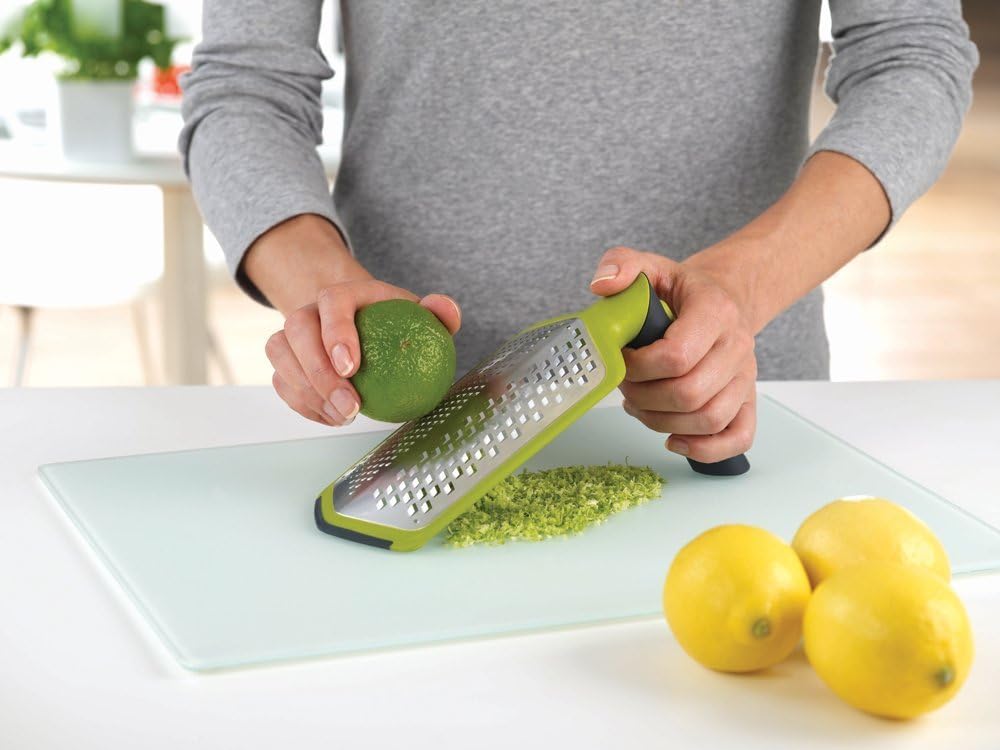 Twist - 2 in 1 grater, Course and Fine, Dishwasher Safe - Green