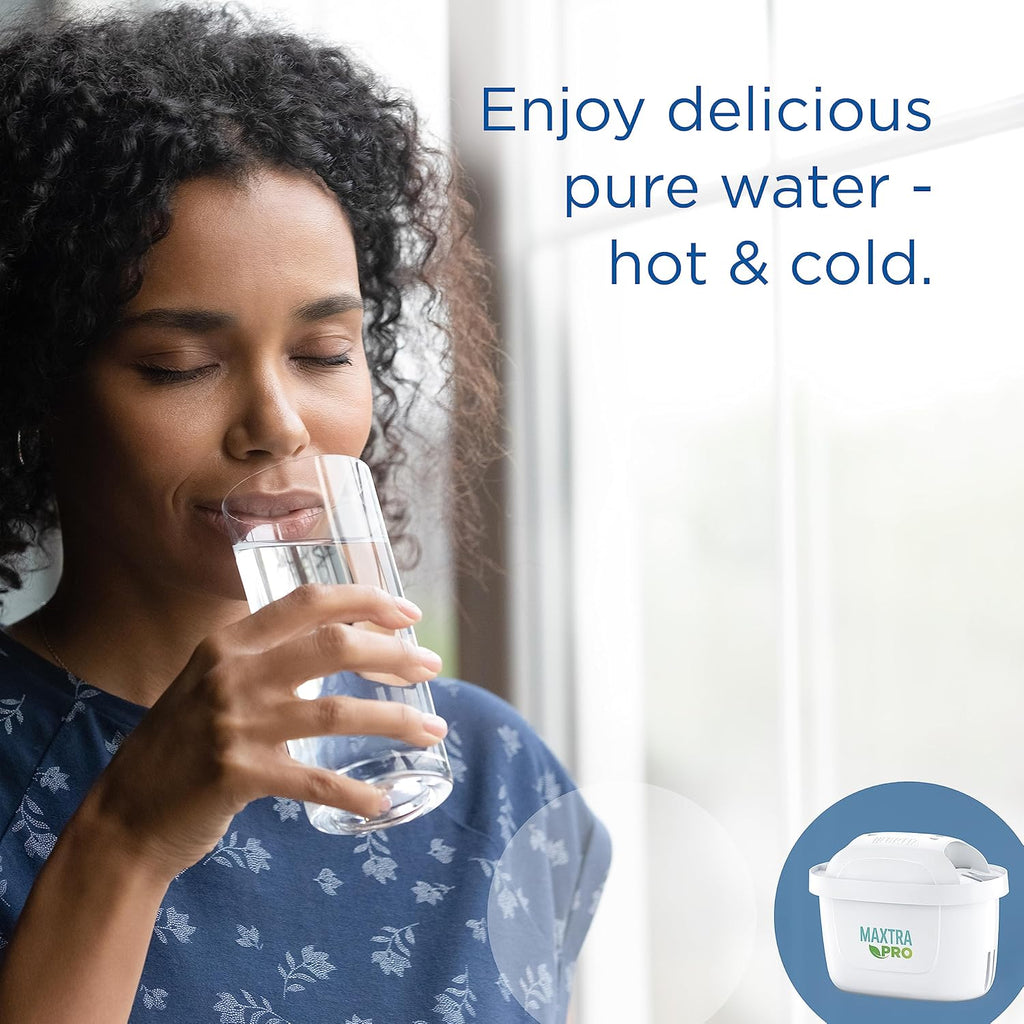 Flow XXL Water Filter Tank (8.2L) incl. 1x MAXTRA PRO Pure Performance cartridge - fridge-fitting dispenser for families and offices - now in sustainable Smart Box packaging