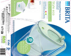 BRITA Style Eco Green Water Filter Jug (2.4 L) Including 1 Maxtra Pro All-in-1 Cartridge - Sustainable Water Filter in Modern Design to Reduce Limescale, Chlorine, Lead & Impurities