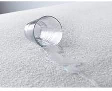 100% Waterproof Mattress Protector - 30 Cm Deep Stretch Skirt – Double (137x190) Cm Terry Towel Mattress Topper – Anti Allergy and Breathable Fitted Mattress Cover..(Double(137x190+30) Cm)