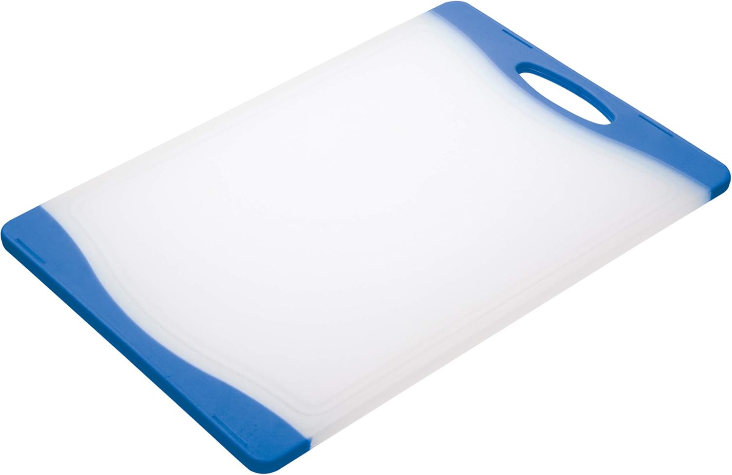 Polyethylene Reversible Cutting Board, 35 cm x 24 cm - Blue
