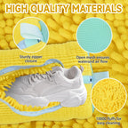 Shoe Washing Machine Bag, 1Pcs Yellow Reusable Laundry Shoe Bag Shoe Cleaning Bag, Shoe Wash Durable Bag For Washing Machine With Premium Zipper, Laundry Shoes Bag for Delicates Trainers Socks Bras.