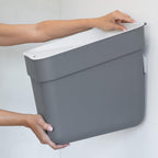 Ready to Collect 100% Recycled 5L Kitchen Accessories Recycling Lift Top Bin Dark Grey with Light Grey Lid