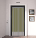 String Curtain, Door Fly Screen Curtains, Door Strings, Tassel Curtains for Doorway, Window Decor String Panel Stripe, Stylish Room Divider, Panel Fringe Curtain (Grey, 100 x 280 cm)