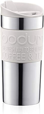 11068-913 Vacuum Travel Mug, Off White, 0.35 L - Small, 1 Count (Pack of 1)