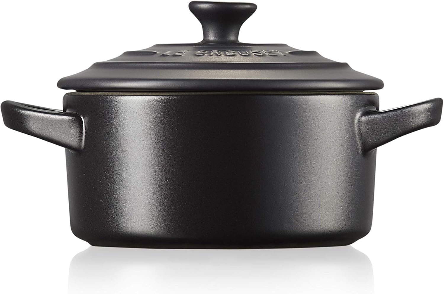 Stoneware Petite Round Casserole, 0.25 L, Matte Black, 71901100000100