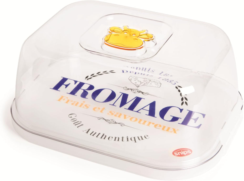 Cheese Container, Food Keeper, Food Container 3 LT, 7 x 20 x 11 cm, Made in Italy