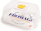 Cheese Container, Food Keeper, Food Container 3 LT, 7 x 20 x 11 cm, Made in Italy