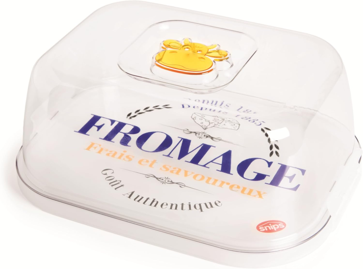 Cheese Container, Food Keeper, Food Container 3 LT, 7 x 20 x 11 cm, Made in Italy