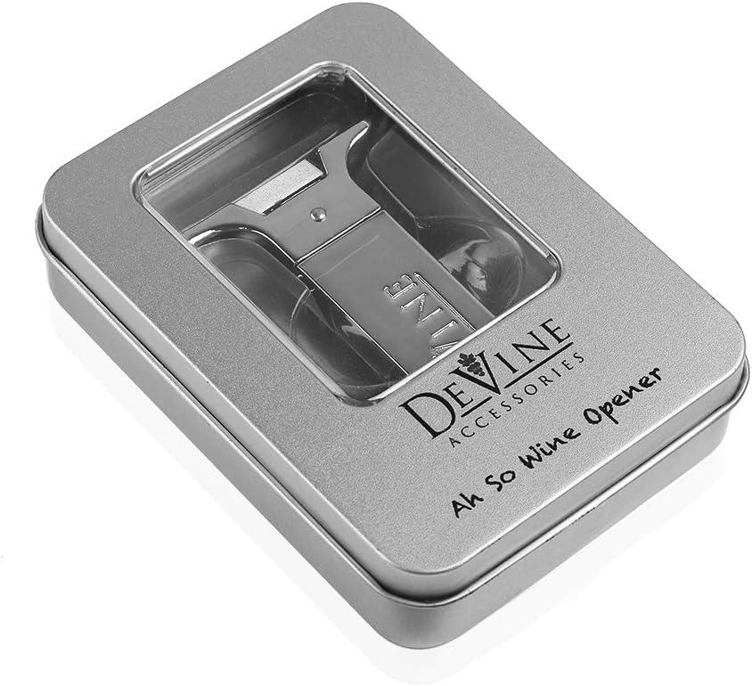 Devine- Ah So Wine Opener for Vintage Bottles - Gift Packaging