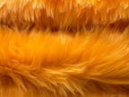 Plain Fun Faux Fur Fabric Material Bright Gold, 1Mtr - 150cmx100cm