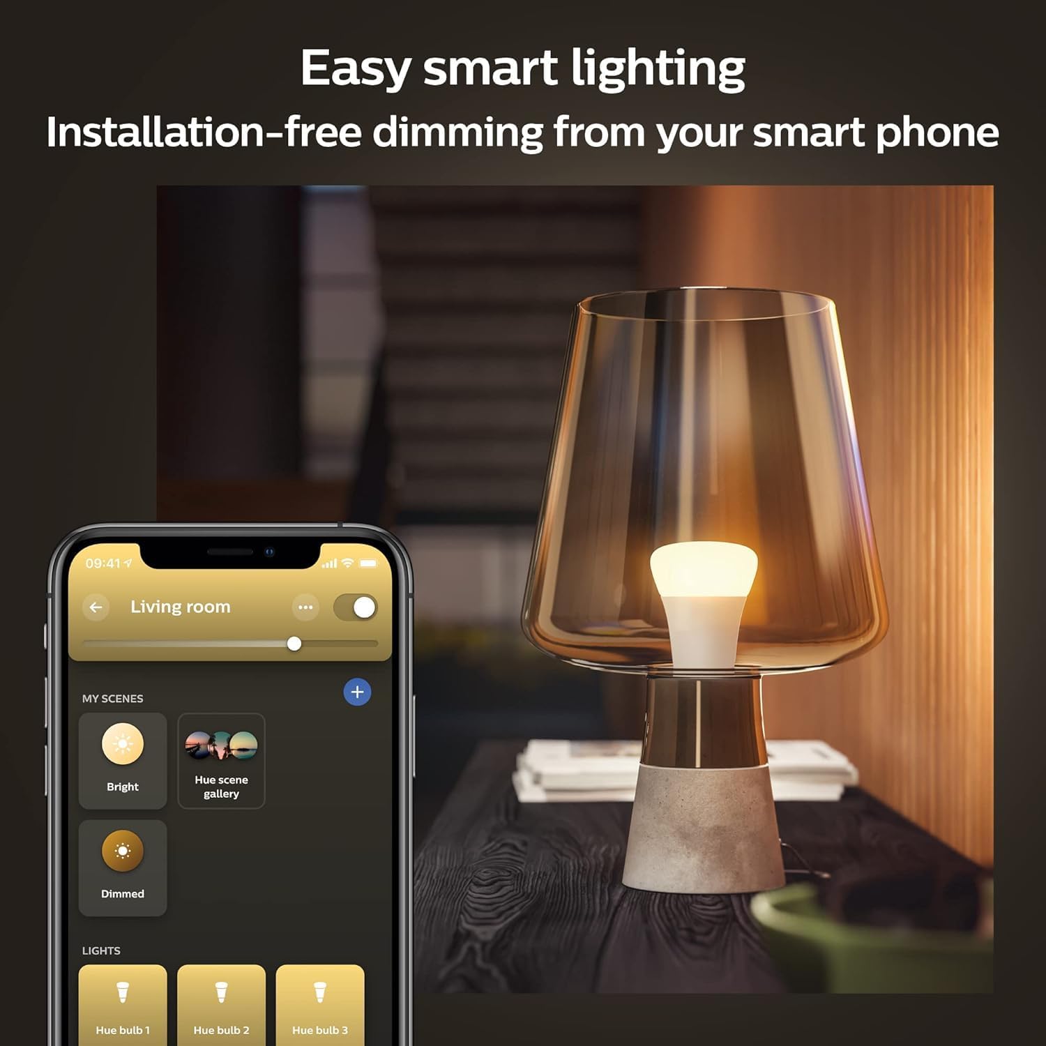 Smart Bulb, B22, Dimmable, Dynamic Settings, Works with Alexa, Google Assistant and Apple Homekit