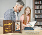 Grandad Love You Forever Light Up Photo Frame Fathers Day Birthday Gifts, Holds Two 4x6 Photos