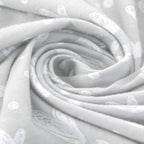 Nursing Pillow Covers (COVERS ONLY) 2 Pack, Stretchy 100% Jersey Cotton Soft Breastfeeding Pillowcases,Fits For Chicco Boppy and Widgey Nursing Pillow, White & Grey