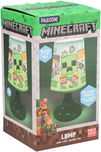 Paladone Minecraft Colour Phasing Table Lamp, Officially Licensed RGB LED Night Light for Kids and Gamers, Pop Culture and Gaming Merchandise