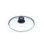Glass 2cm Saucepan Lid Designed to Fit All 2cm (8 Inch) Saucepans and Frying Pans